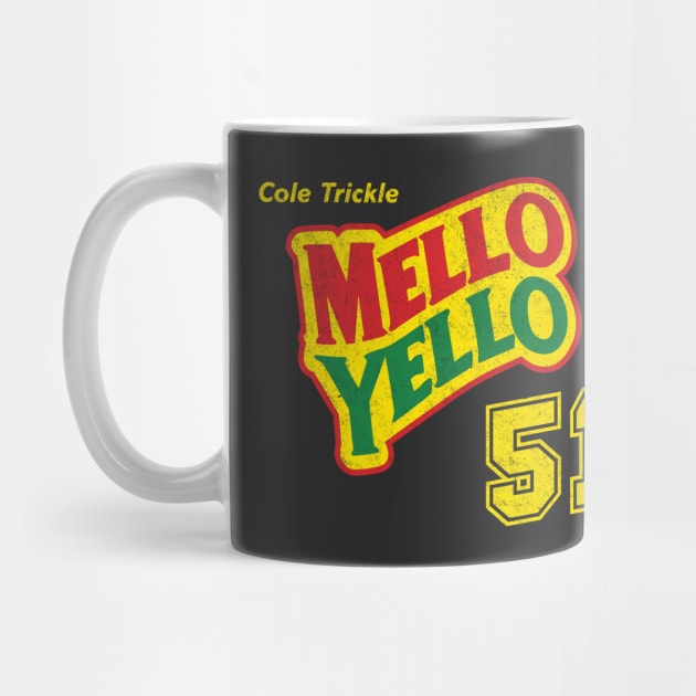 Cole Trickle Mello Yello #51 - vintage logo by BodinStreet